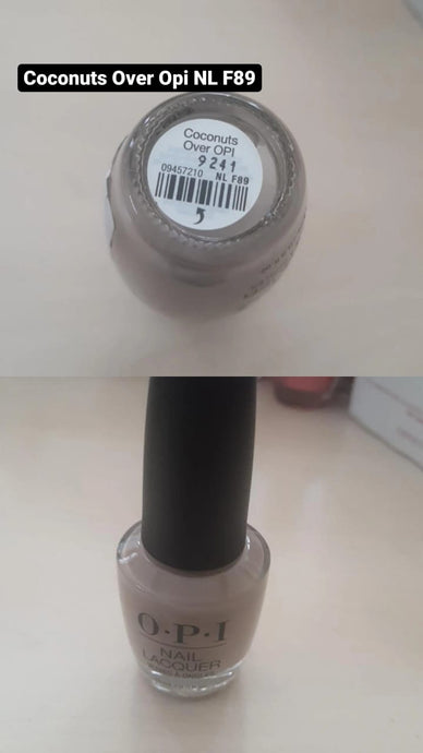 Kutek OPI - Coconuts Over OPI (NLF89)